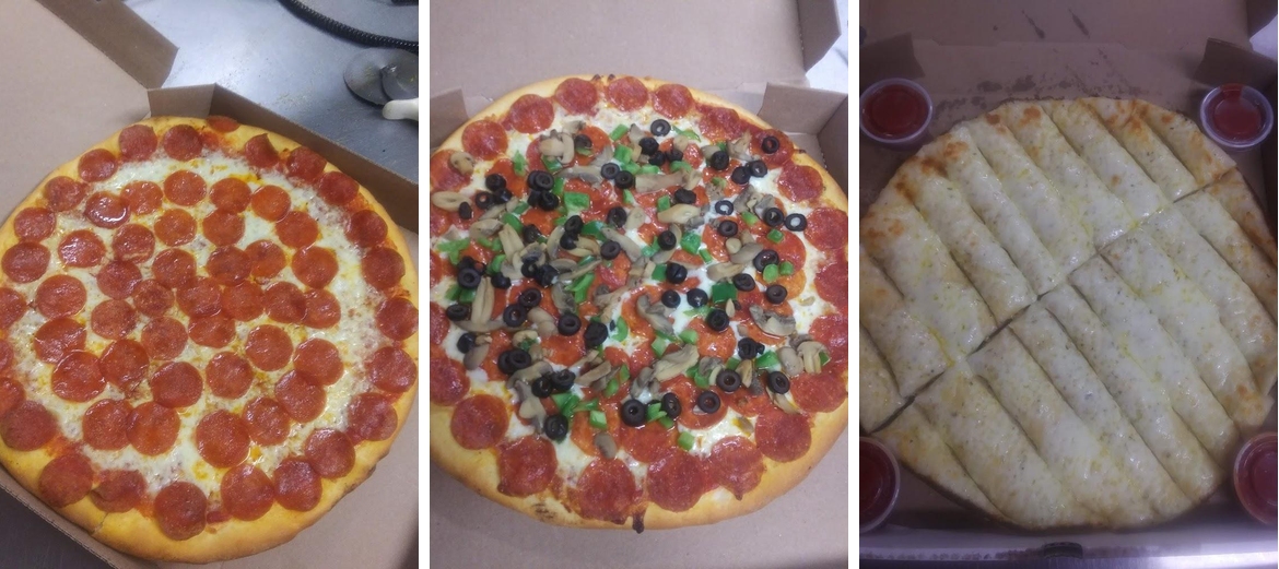 Pizza Shack Menu